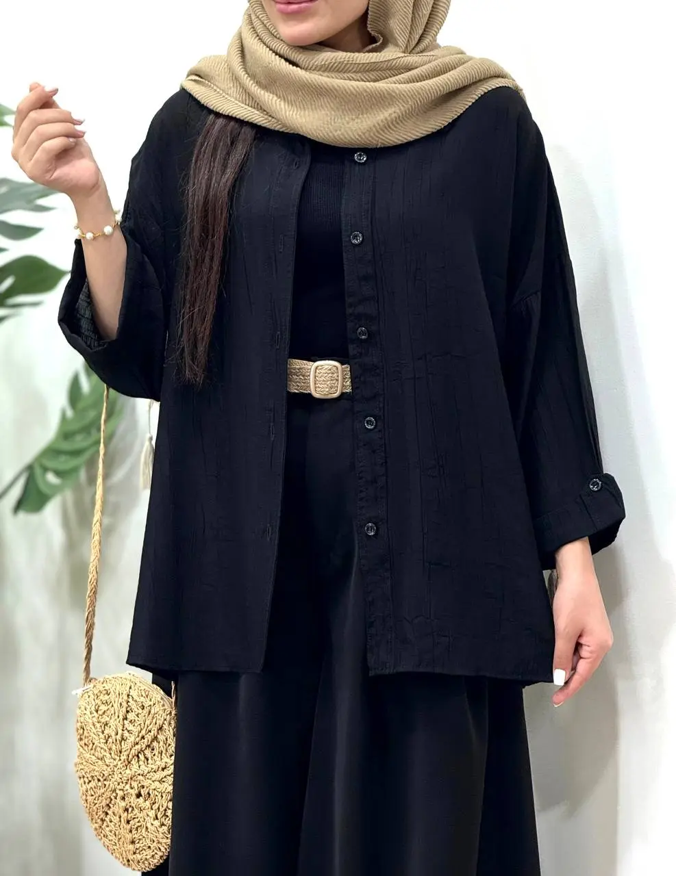 تونیک مانتویی رنگین کمان